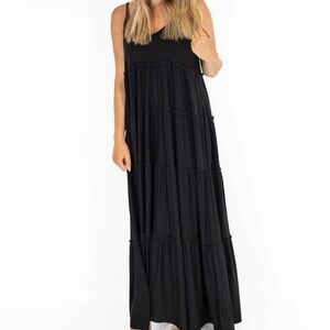 Zenana Outfitters Black Maxi Dress